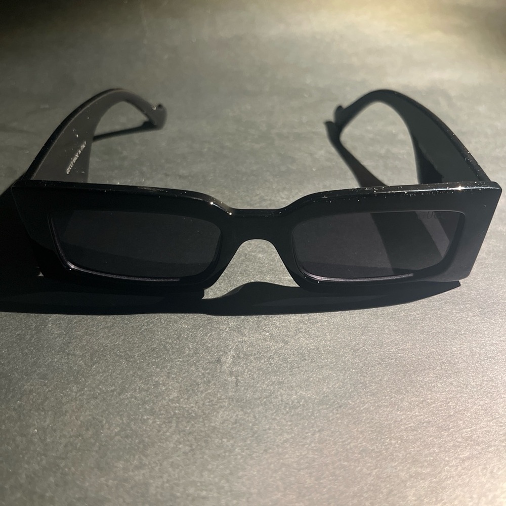 Gucci Black Rectangular Sunglasses - image 1